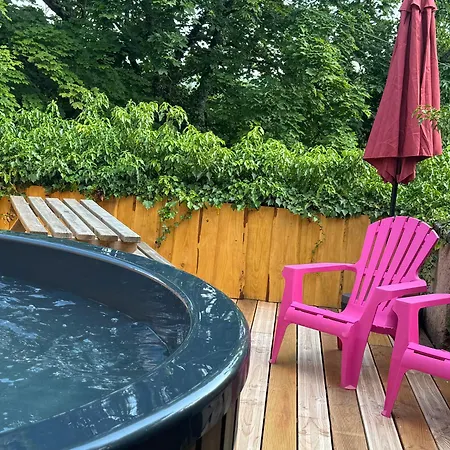 Au Manoir Des Sens Avec Bain Nordique Jacuzzi * Bergheim