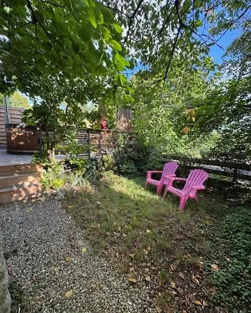 Au Manoir Des Sens Avec Bain Nordique Jacuzzi Lägenhet Bergheim